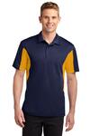 Side Blocked Micropique Sport Wick® Polo