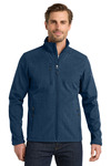 Shaded Crosshatch Soft Shell Jacket