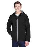 Men's Glacier Insulated Three-Layer Fleece Soft Shell Hood Jacket