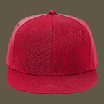 OTTO CAP "OTTO FIT" 6 Panel Mid Profile Flat Visor Baseball Cap