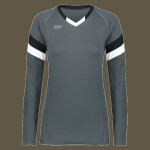 Ladies TruHit Tri-Color Long Sleeve Jersey
